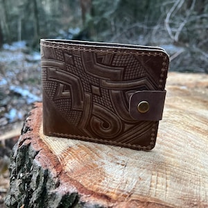 Personalized wallet, Handmade leather wallet, Personalized men's wallet, Coin wallet for him, Easter gift, Gift for him, Leather purse