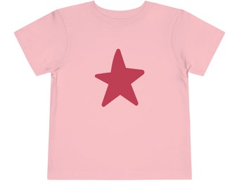 STARS - Roze T-shirt met korte mouwen voor peuters