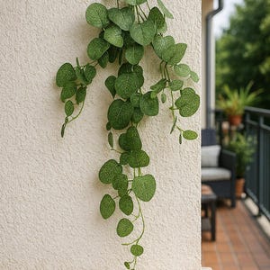 Pianta artificiale di eucalipto sospesa: verde realistico, decorazione da parete e per matrimoni
