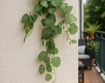 Artificial Hanging Eucalyptus Plant 80 cm | Realistic Greenery for Wall, Balcony & Home Decor,Wall ,office - Wedding Decor