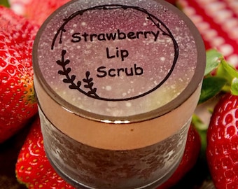 Lip Scrub - Strawberry