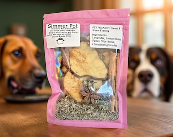 Simmer Pot- PET-FRIENDLY, Sweet & Warm Evening, Lavender and Pear Blend