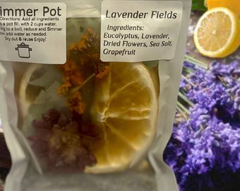 Simmer Pot kit - Lavender Fields