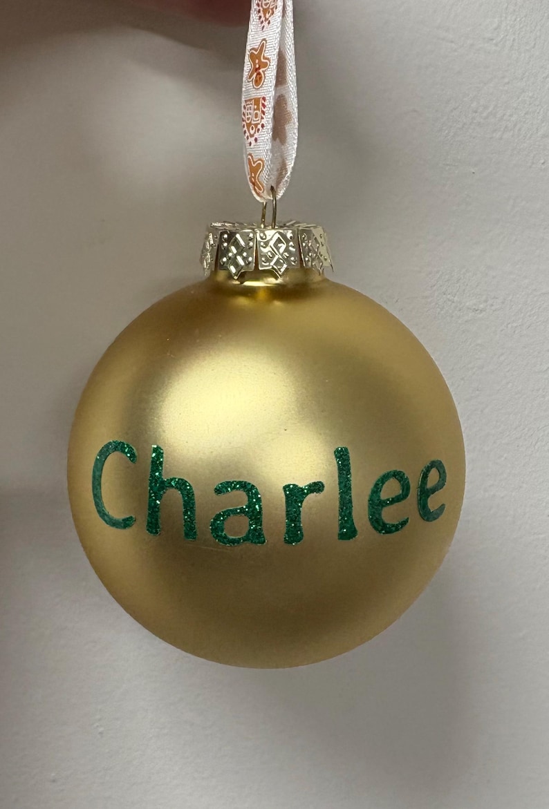 Personalized Christmas Ball Ornaments and Decorative Ornaments Etsy — free download