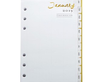 2019 calendars etsy