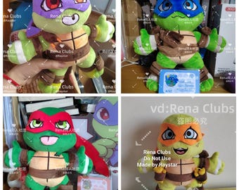 2012 Turtles (Orange) Fan Made Plushies made by Raystar