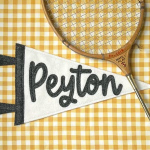 Custom Name Flag, kids room personalized pennant, Custom Felt pennant Flag