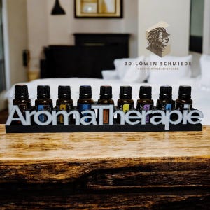 doTERRA AromaTherapie Aufsteller / Regal Aufbewahrung für Ätherische Öle für 9x 15ml Fläschen - Geschenkidee - Berater - Organizer