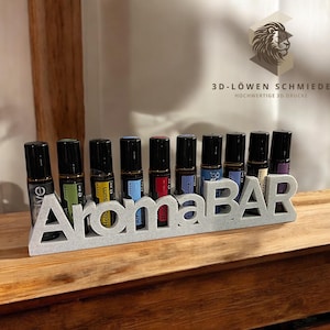 doTERRA Regal Aufbewahrung für Ätherische Öle AromaBar Aufsteller Regal zum Anhängen oder Stehen  für Ätherisches Öl für 10ml Touch Roll-On