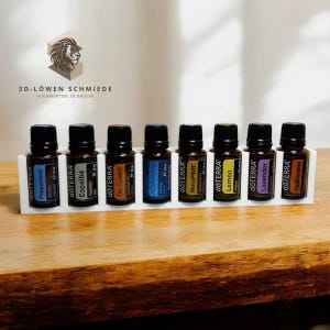 doTERRA Aufsteller für bis zu 32x 15ml Ätherische Öl Flaschen mit Sichtfenster auf die Öle, Stilvoll - Aufbewahrung - Geschenkidee