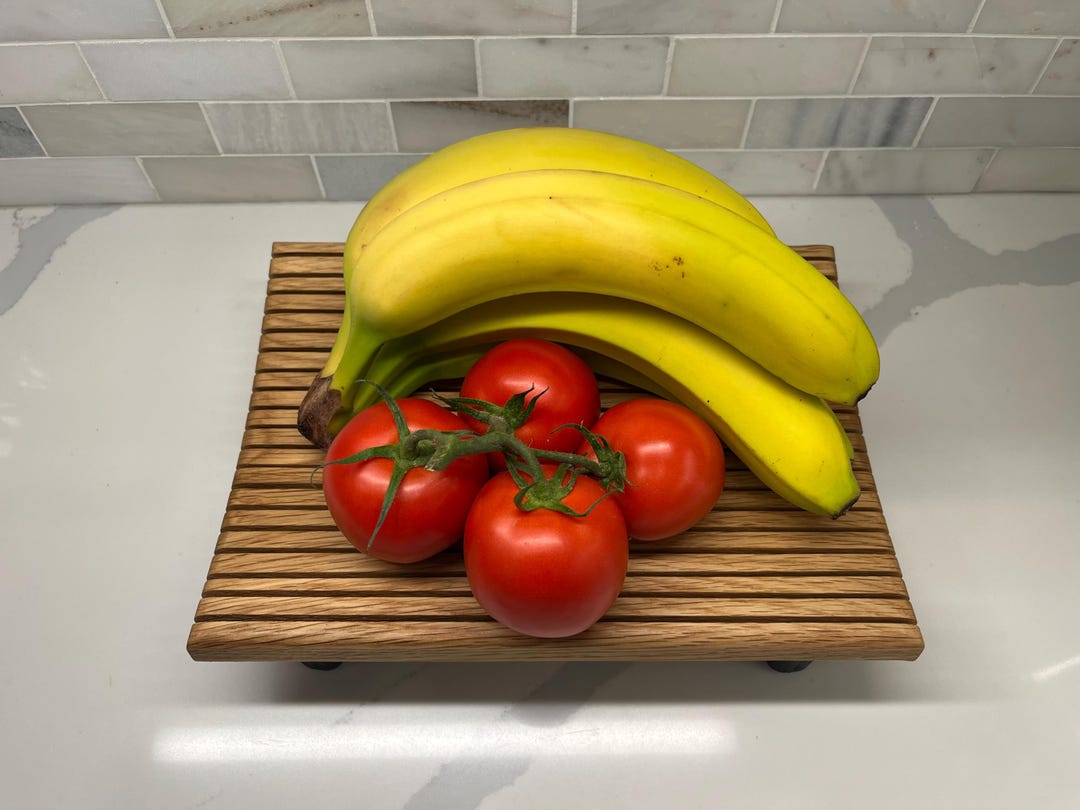 Handmade Curved White Oak Wood Riser: Modern Farmhouse Display Stand - Etsy