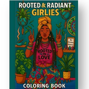 Boho Adult Coloring Book: Plant Lovers & Free Spirits