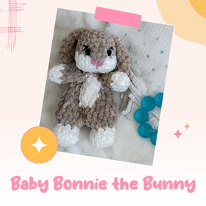 Handmade Crochet Bunny, Heirloom Quality Stuffed Animal, Woodland Nursery Decor, Unique Baby Shower Gift for Boy or Girl