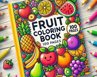 Fruit Coloring Book Printable