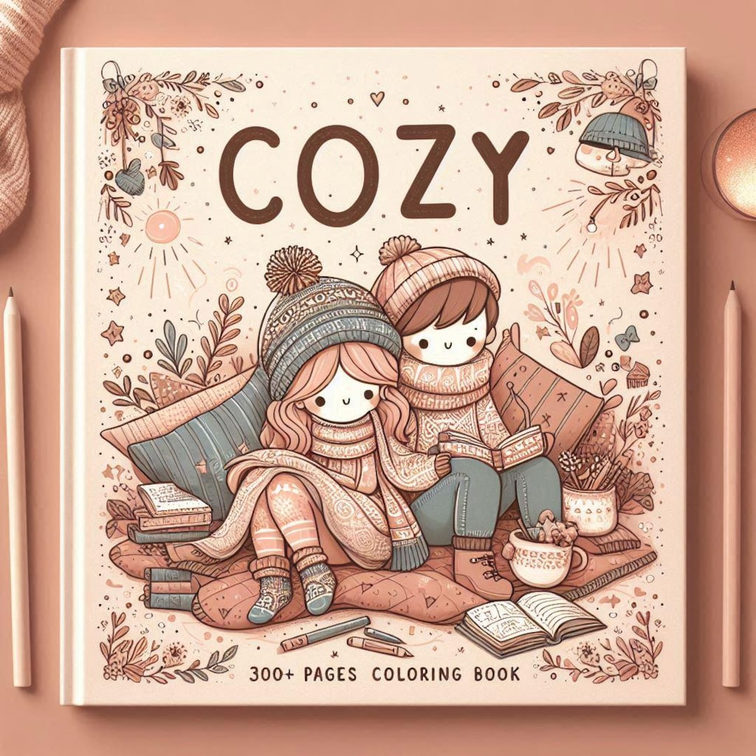 Cozy Coloring Book – 300+ Pages of Relaxing Moments (digital Download ...