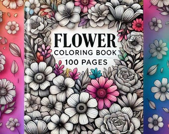 Flower Coloring Book Printable
