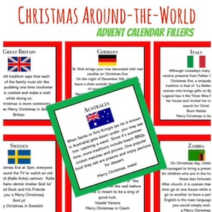 Calendário do Advento | Arquivo PDF | Tradições de Natal de todo o mundo | Preenchimento de calendário do Advento | Contagem regressiva para o Natal