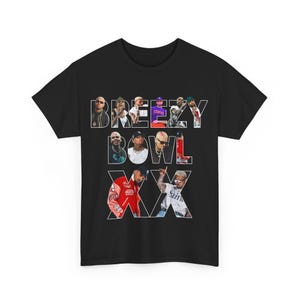 Breezy Bowl XX T Shirt, Chris Brown Album T Shirt Tour, Chris Brown Fan Gift, Chris Brown Merch T Shirt Black