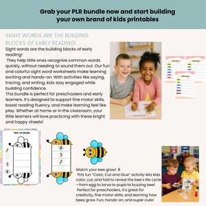What’s Included:
✔️ 6 unique worksheet sets all up 321 pages (PDF & Canva templates)
✔️ Age-appropriate activities for 4+
✔️ Editable in Canva – change colors, fonts, graphics & text
✔️ A4 sizes
✔️ High-quality printable format
✔️ PLR license – edit and resell!