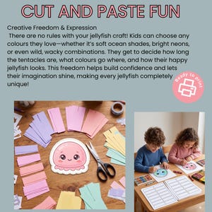 Why You’ll Love It:

Instant download – start crafting right away
Great for preschool, kindergarten, and early learners
Builds scissor skills, creativity, and coordination
Perfect for ocean themes, summer activities, or classroom crafts
Creates a cute hanging decoration kids can show off