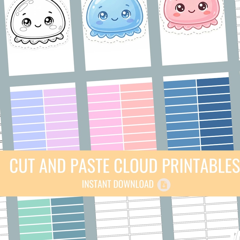 Make a splash with this adorable Cut and Paste Jellyfish Chain Craft Printable—a fun, hands-on activity kids will absolutely love! Perfect for little learners, this craft lets children create their own cute jellyfish with colourful dangling tentacles that look like they’re swimming in the ocean.