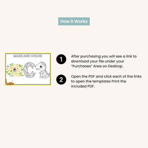 Perfect For:
🦖 At-home learning
🦖 Homeschooling
🦖 Classroom centers
🦖 Quiet time activities
🦖 Rainy day fun

📥 How It Works:
This is a digital download – no physical product will be shipped.
Upon purchase, you’ll receive a ready-to-print PDF file.
Sizes included: A4 and US Letter