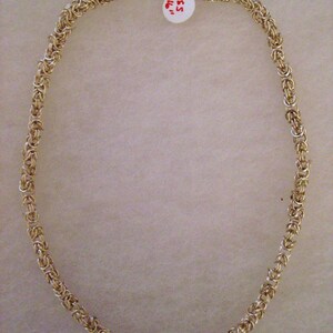 Sterling Silver Byzantine Necklace