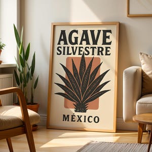 Kaktus mexikanische Küche Wandkunst | Mexikanische Kultur Poster Mexikanische Retro Vintage Mexiko Küche Poster Mexikanische Kunst Malerei Mexikanische Folklore Poster