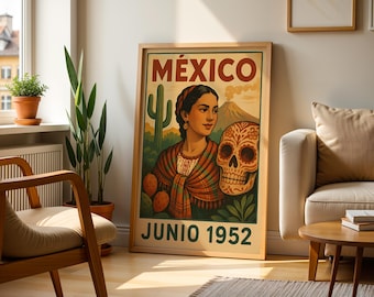 Traditional Mexican Wall Art | Mexican Culture Print Mexican Vintage Art Mexico Kitchen Poster Mexican Art Painting Mexican Folk Poster Art