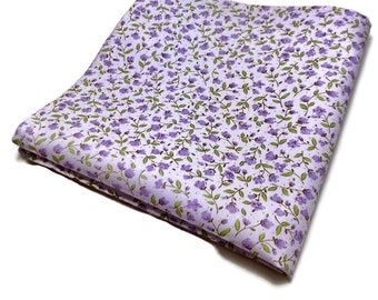 Lavender  Pocket Squares Lavender and White Pocket Square