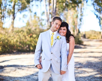 Yellow Neckties Mens Neckties Wedding Neckties Yellow Floral Cotton Neckties Custom Neckties