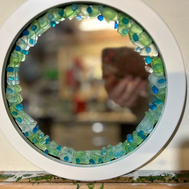 Framed Sea Glass - Etsy