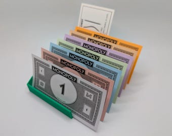 Board Game Card & Money Organizer