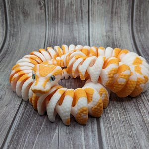 3D Printed Articulated Ball Python Snake