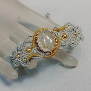 Shanti, macrame bracelet tutorial step by step