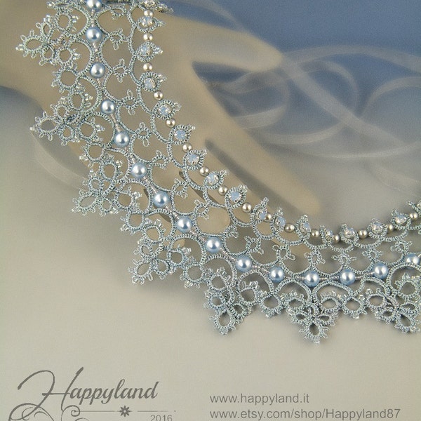 Kopciuszek, szydełkowanie naszyjnika krok po kroku