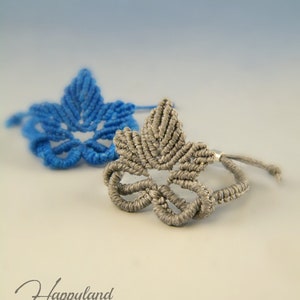 Corona ring, macramè tutorial step by step