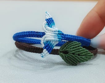 Ghost sliding technique, micro macramè tutorial step by step
