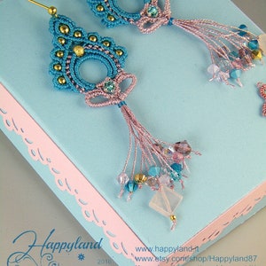 India Earrings, Kit and Tutorial Step by Step With Photos - Etsy