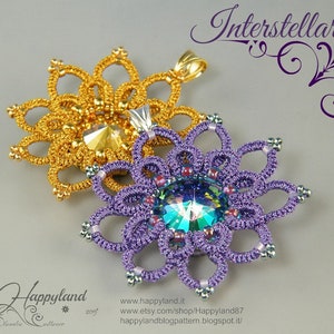 Interstellar, needle tatting kit and tutorial step by step image 1