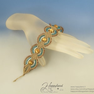 Nevada , macramè bracelet tutorial step by step