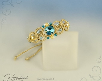 Lyanna Armband, Makramee Kit und Tutorial Schritt für Schritt