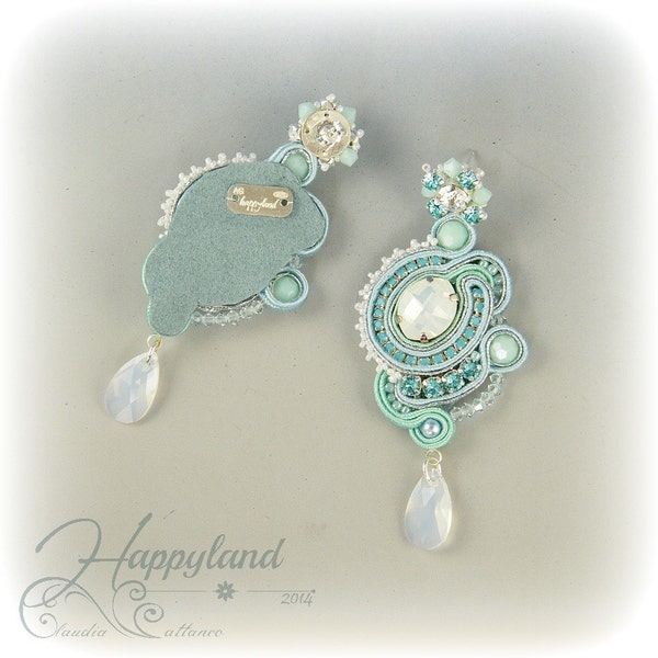 Colazione da ...soutache oorbellen tutorial stap voor stap