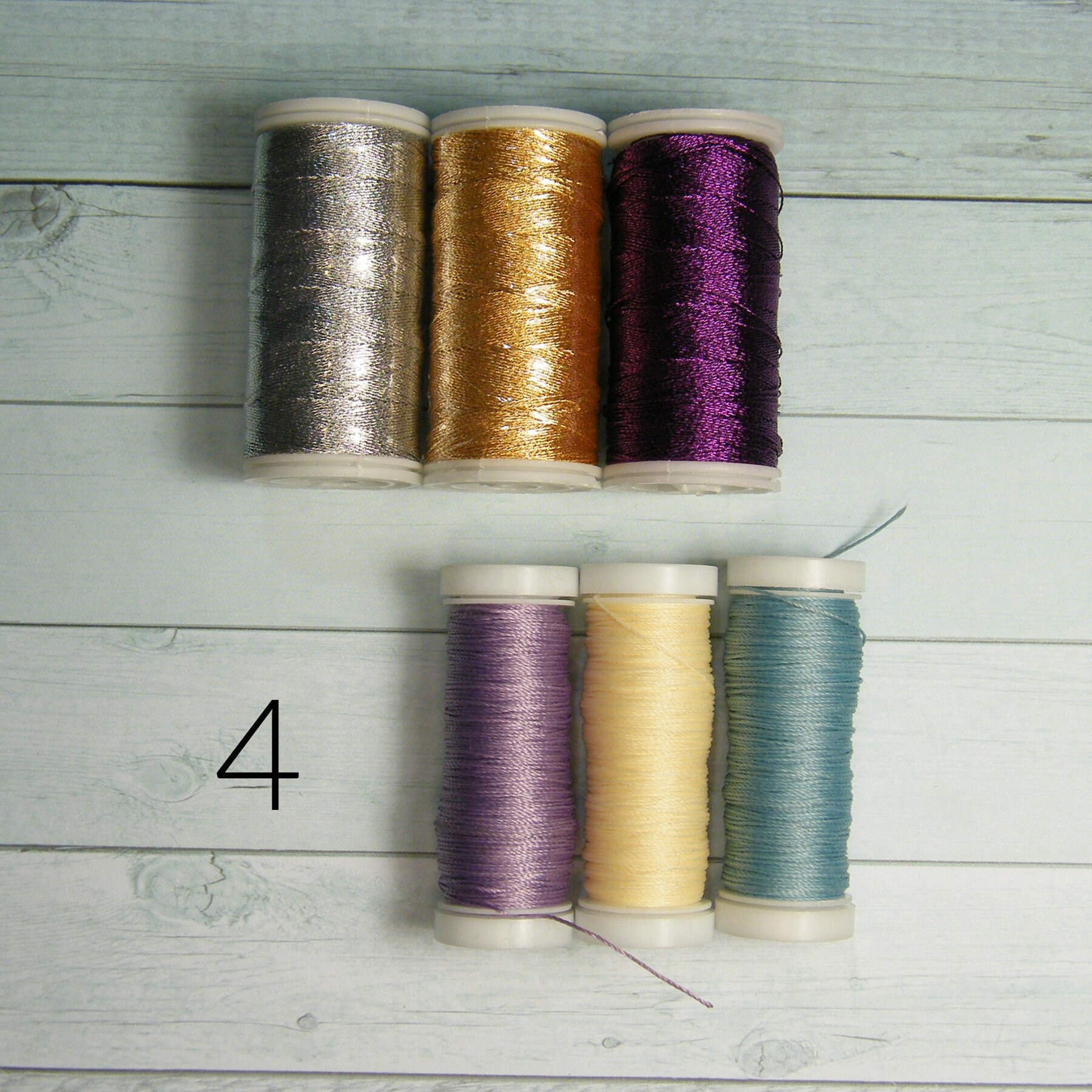 NEW Starter kit for needle tatting with our own threads Etsy