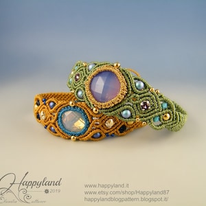 Delfi , macramè bracelet tutorial step by step