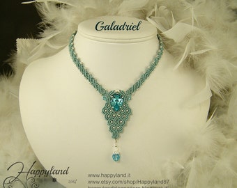 Galadriel , macramè necklace pattern
