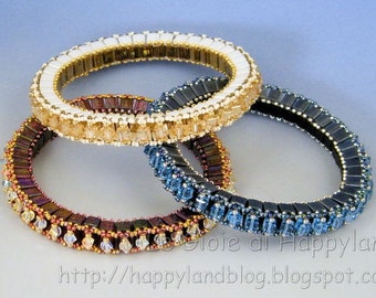 Tila Bangle, tutorial step by step