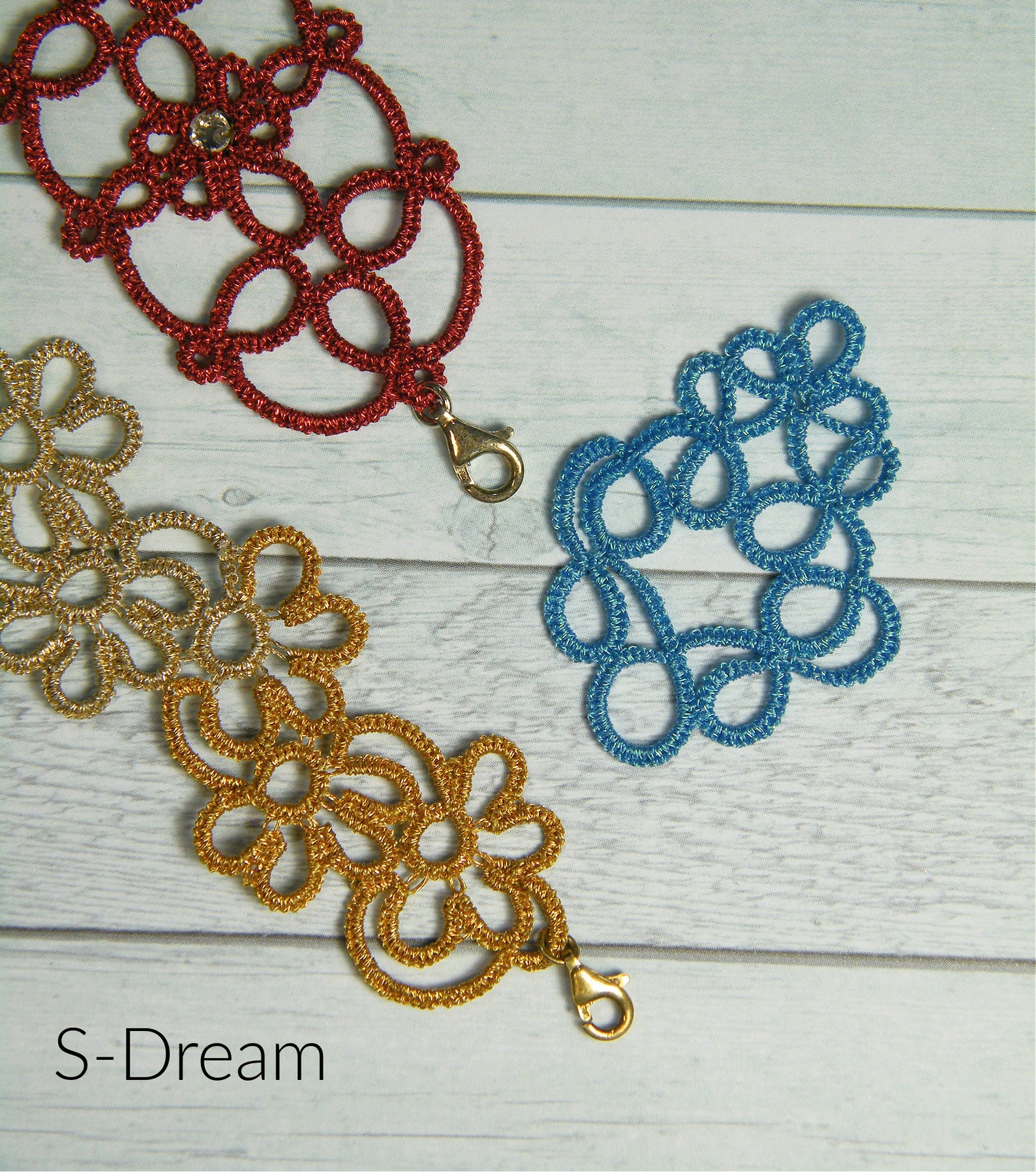 NEW Starter kit for needle tatting with our own threads Etsy