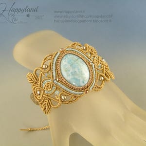 Chilly ,  freeform macramè bracelet tutorial step by step