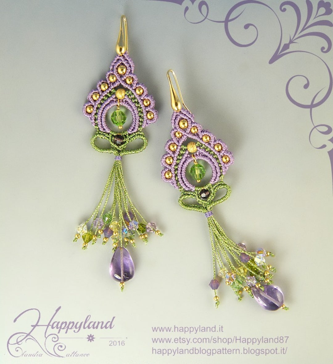 India Earrings, Kit and Tutorial Step by Step With Photos - Etsy